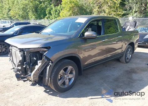 2021 Honda Ridgeline Rtl-E из США, поврежденный, VIN 5FPYK3F74MB004599